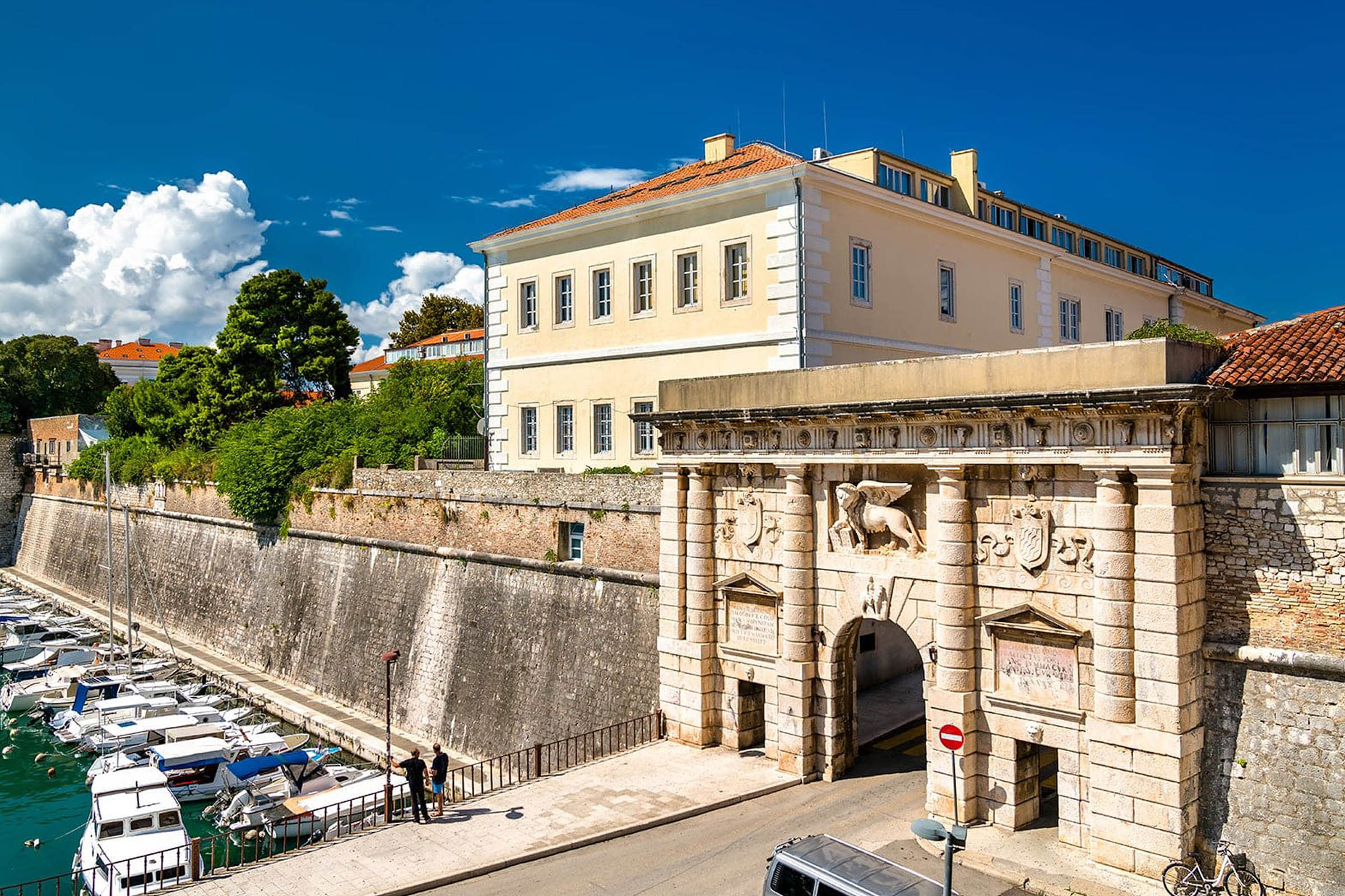Zadar historic town